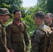 U.S. Marine Corps Lt. ColLCF-24: V3/2 Leadership Meets with MRF Marines Amid an Aerial Resupply