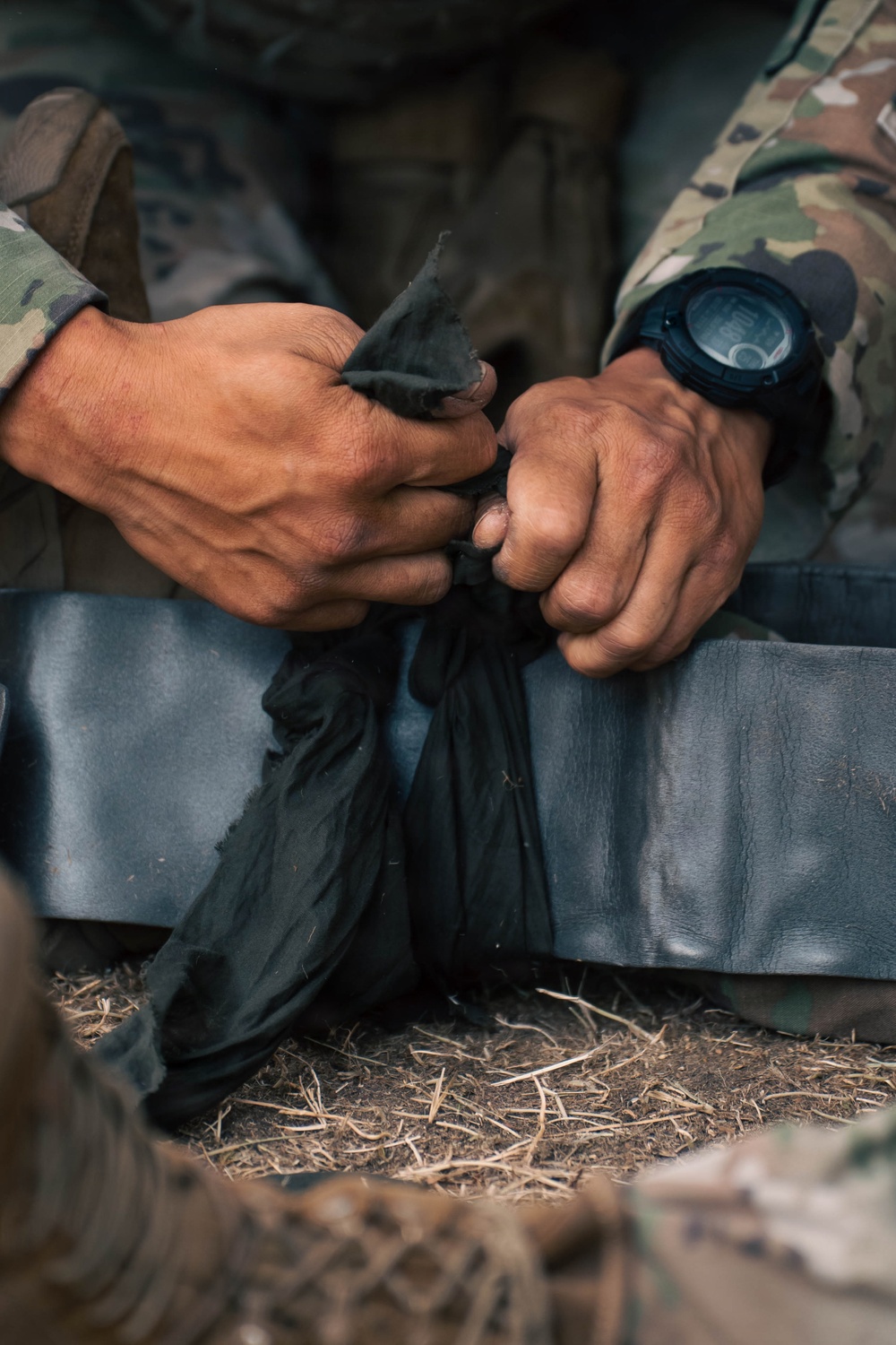 1st Special Forces Group (Airborne) Soldiers conduct Expert Soldier Badge Assessment
