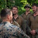LCF-24: V3/2 Leadership Meets with MRF Marines Amid an Aerial Resupply