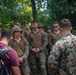 LCF-24: V3/2 Leadership Meets with MRF Marines Amid an Aerial Resupply