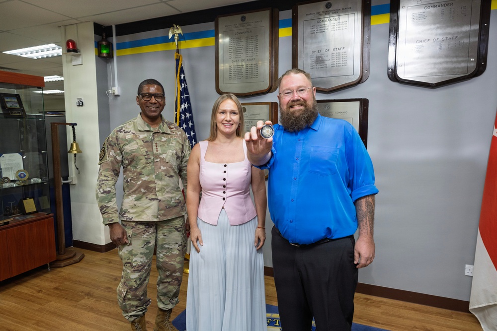 USTRANSCOM Visits MSC Far East