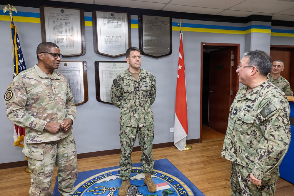USTRANSCOM Visits MSC Far East