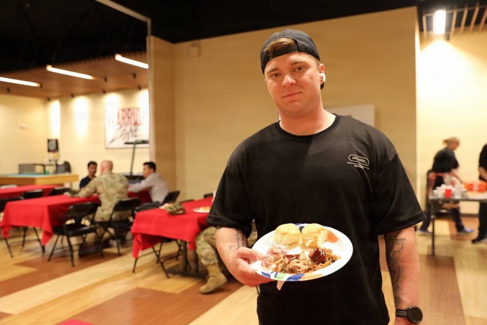 BOSS Soldiers Treated to Home-Cooked Eats at ‘Gather and Grub’ Event
