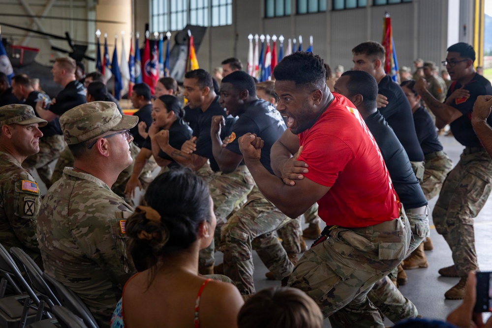 25th CAB Command Chief Warrant Officer Change of Responsibility Ceremony