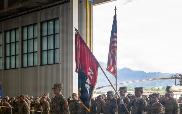 25th CAB Command Chief Warrant Officer Change of Responsibility Ceremony