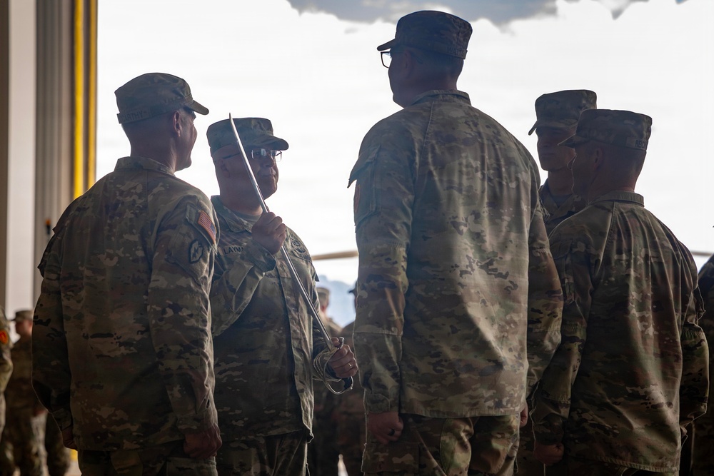 25th CAB Command Chief Warrant Officer Change of Responsibility Ceremony