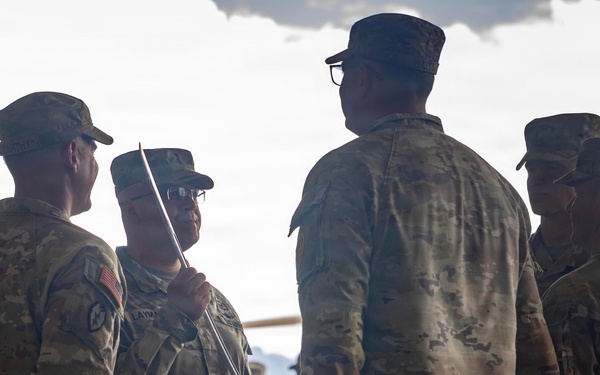 25th CAB Command Chief Warrant Officer Change of Responsibility Ceremony