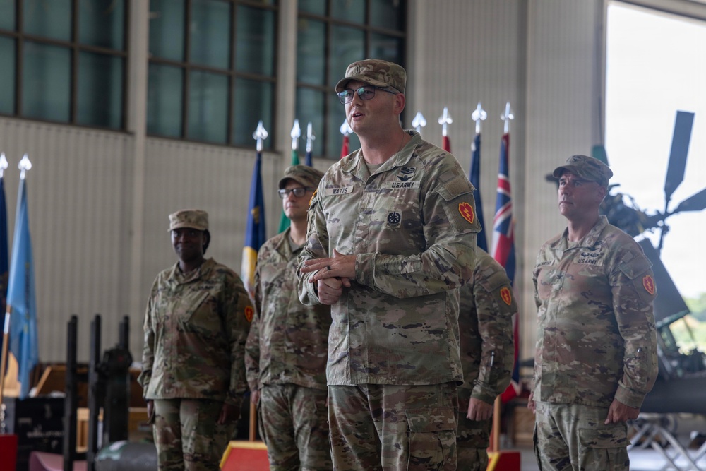 25th CAB Command Chief Warrant Officer Change of Responsibility Ceremony