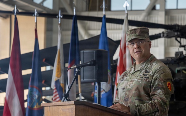 25th CAB Command Chief Warrant Officer Change of Responsibility Ceremony