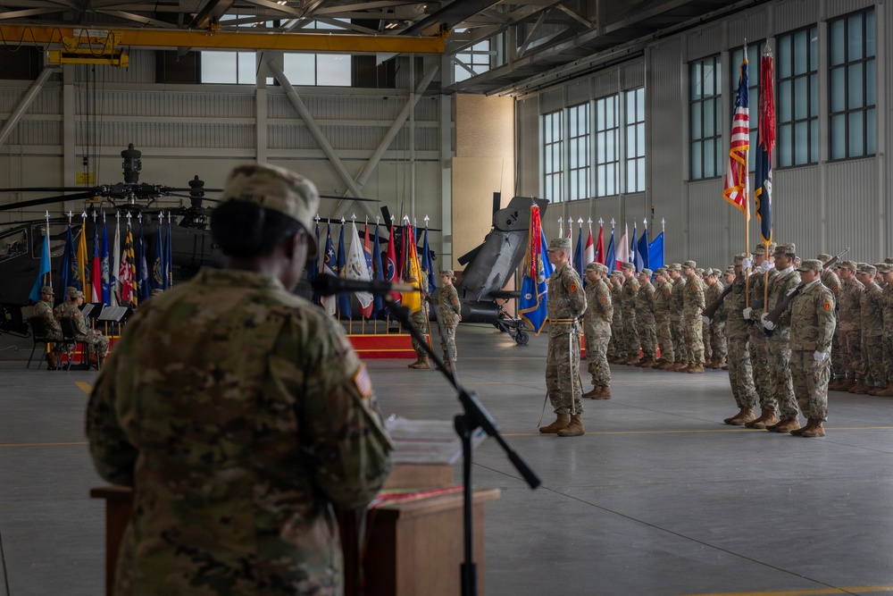 25th CAB Command Chief Warrant Officer Change of Responsibility Ceremony
