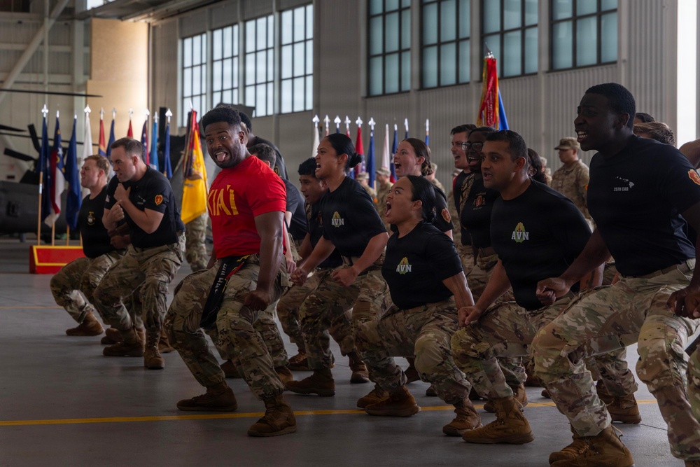 25th CAB Command Chief Warrant Officer Change of Responsibility Ceremony