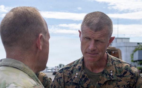 Maj.Gen. Jarrard Meets with Local Leaders around Venezuela