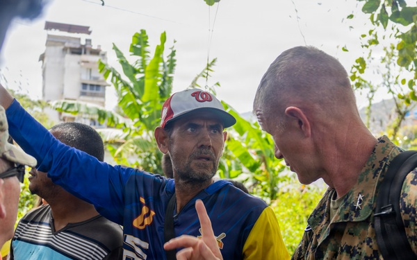 Maj.Gen. Jarrard Meets with Local Leaders around Venezuela