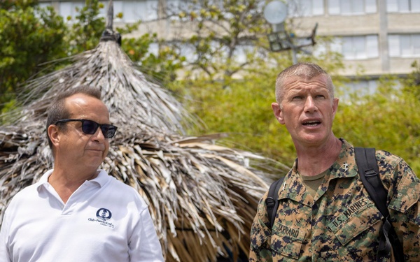 Maj.Gen. Jarrard Meets with Local Leaders around Venezuela
