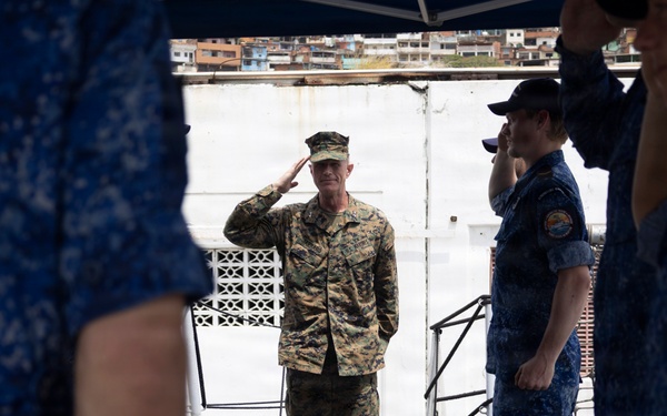 Maj.Gen. Jarrard Meets with Local Leaders around Venezuela