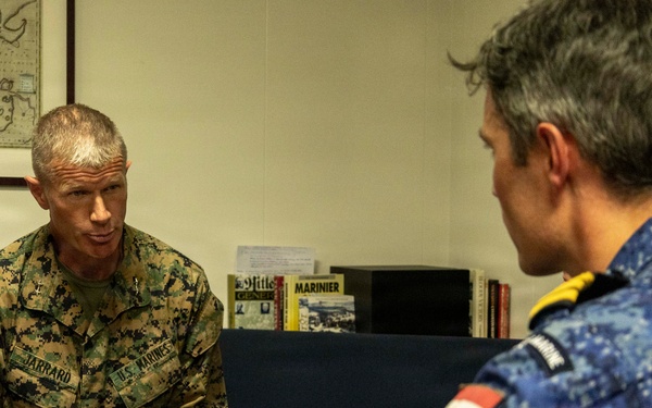 Maj.Gen. Jarrard Meets with Local Leaders around Venezuela
