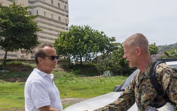 Maj.Gen. Jarrard Meets with Local Leaders around Venezuela