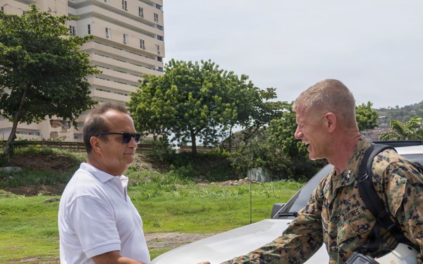 Maj.Gen. Jarrard Meets with Local Leaders around Venezuela