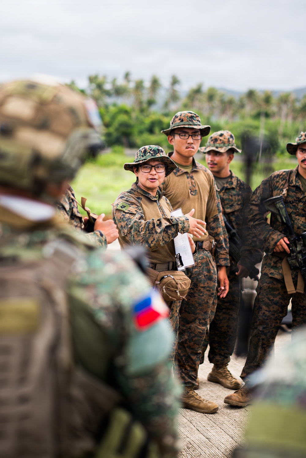 3rd Littoral Combat Team, Damage Control Resuscitation Team, and Phillippine marines conduct TCCC training during KAMANDAG 10