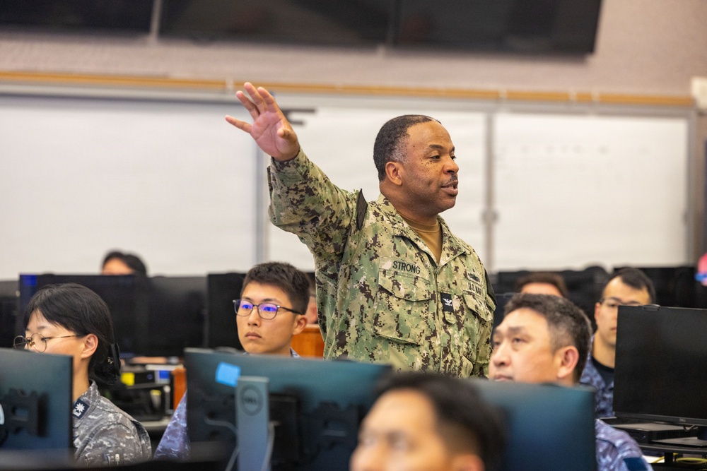 RIMPAC 2026: International partners conduct operations brief on Ford Island