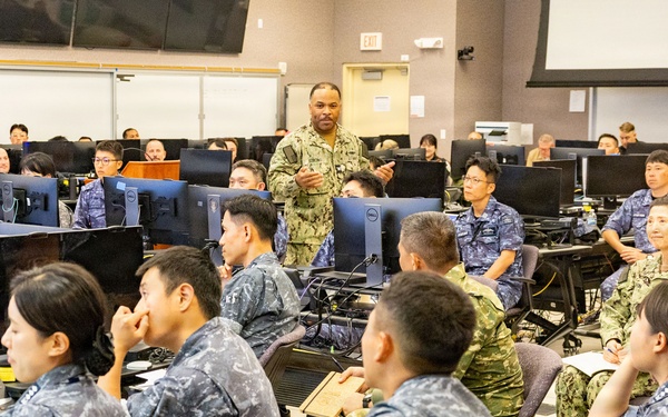RIMPAC 2026: International partners conduct operations brief on Ford Island