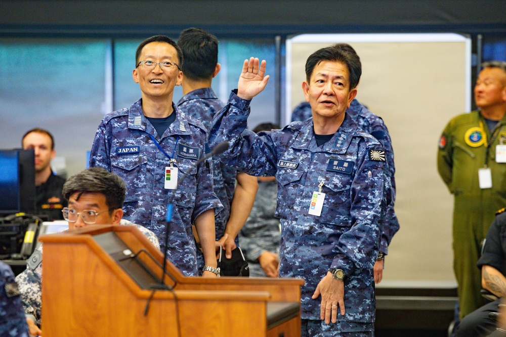 JMSDF Chief of Staff visits RIMPAC 2026 Operations Brief