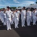 Multinational Senior Enlisted Leaders render honors at Battleship Missouri Memorial during RIMPAC 2026