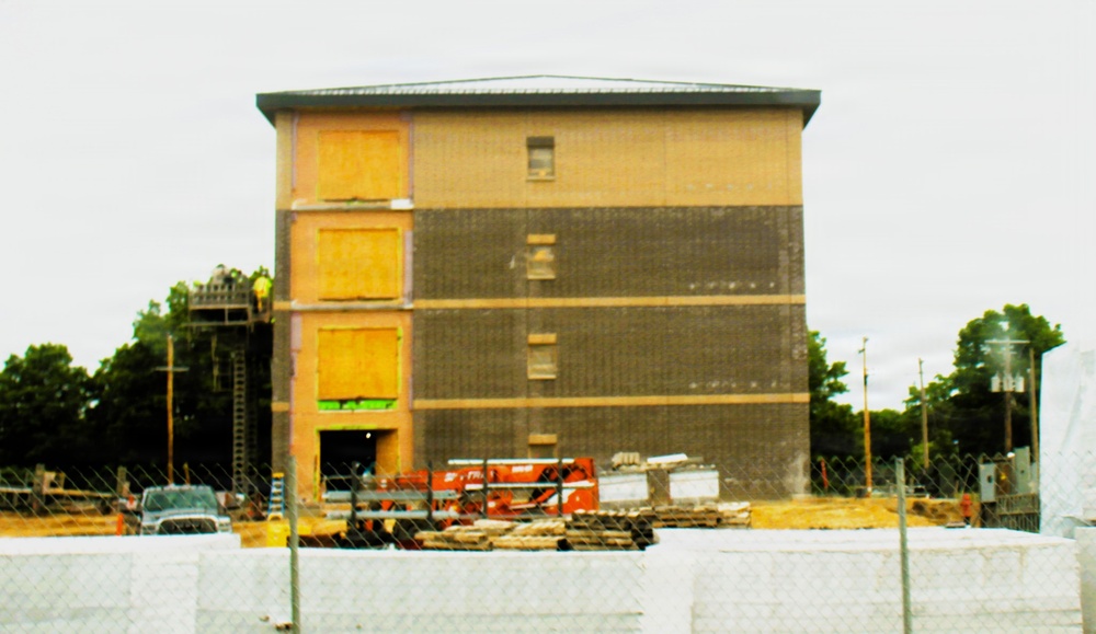 June 2026 Update: Construction progress continues on Fort McCoy’s $55.75 Million Collective Training Officers Quarters Project