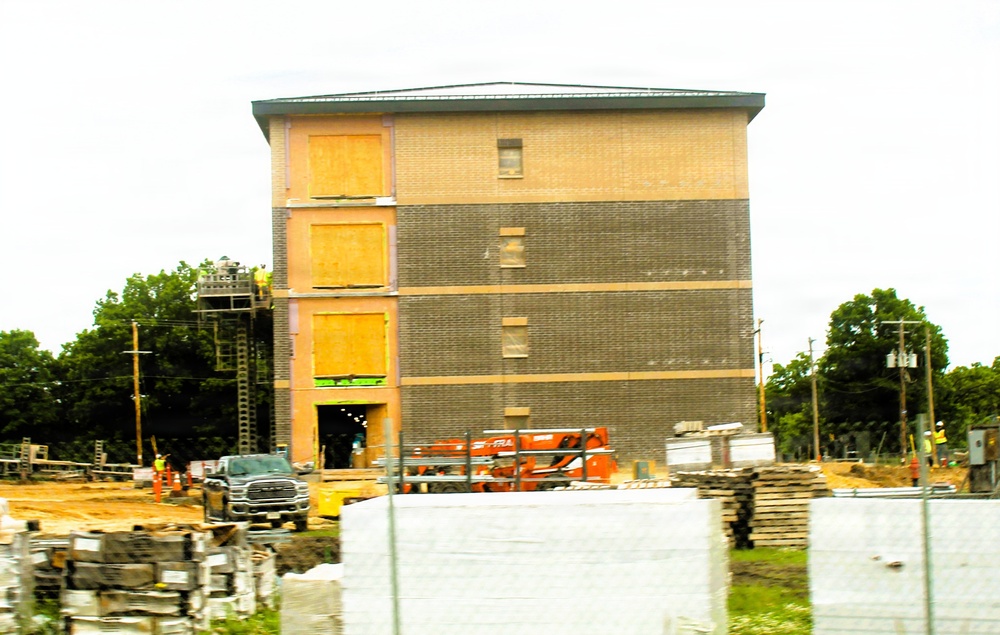 June 2026 Update: Construction progress continues on Fort McCoy’s $55.75 Million Collective Training Officers Quarters Project