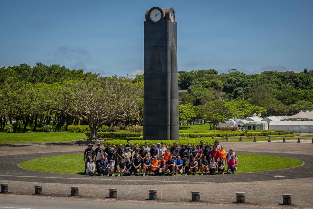 Okinawa Peace Memorial Park Candle Lighting