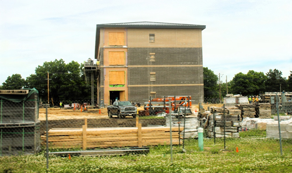 June 2026 Update: Construction progress continues on Fort McCoy’s $55.75 Million Collective Training Officers Quarters Project