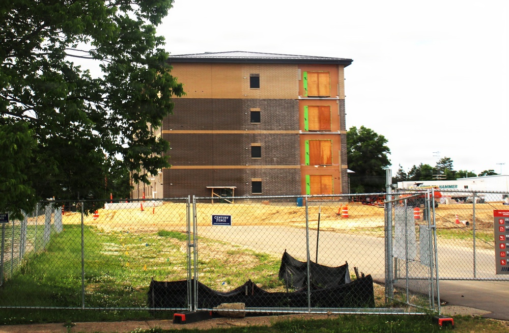 June 2026 Update: Construction progress continues on Fort McCoy’s $55.75 Million Collective Training Officers Quarters Project