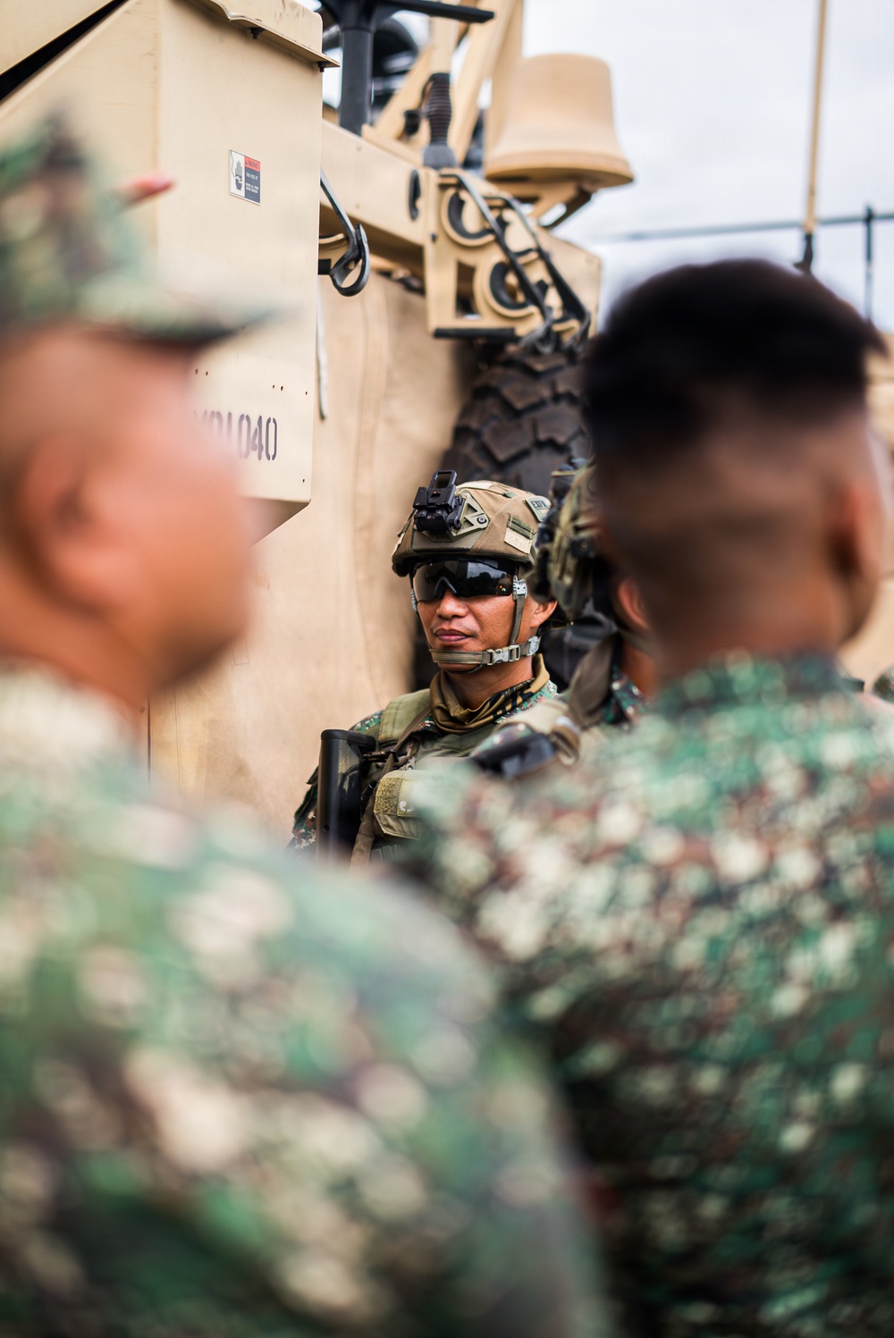 3rd Marine Littoral Regiment, Philippine marines conduct MADIS familiarization training during KAMANDAG 10