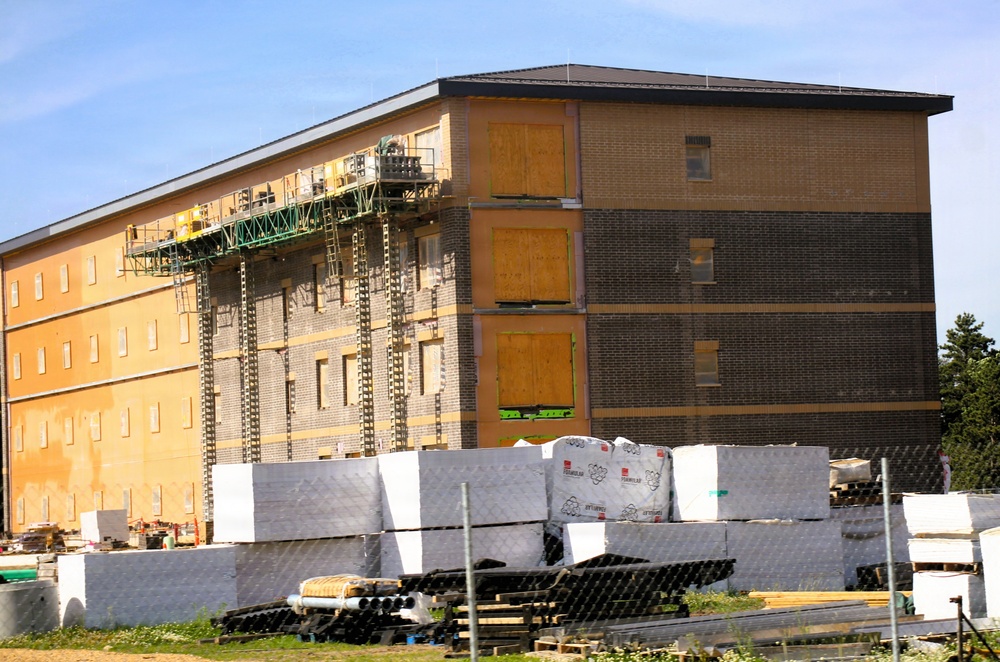 June 2026 Update: Construction progress continues on Fort McCoy’s $55.75 Million Collective Training Officers Quarters Project