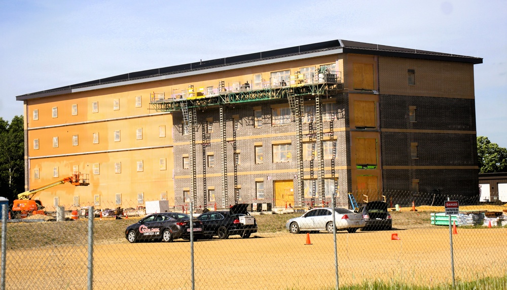 June 2026 Update: Construction progress continues on Fort McCoy’s $55.75 Million Collective Training Officers Quarters Project