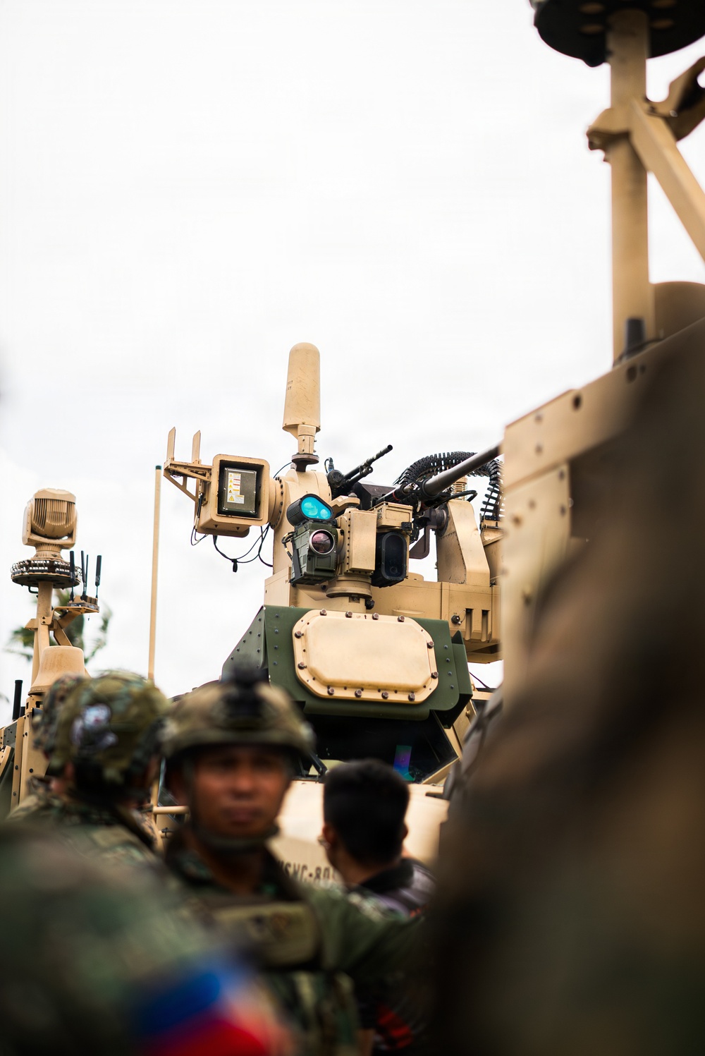 3rd Marine Littoral Regiment Philippine marines conduct MADIS familiarization training during KAMANDAG 10