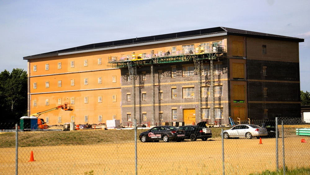 June 2026 Update: Construction progress continues on Fort McCoy’s $55.75 Million Collective Training Officers Quarters Project