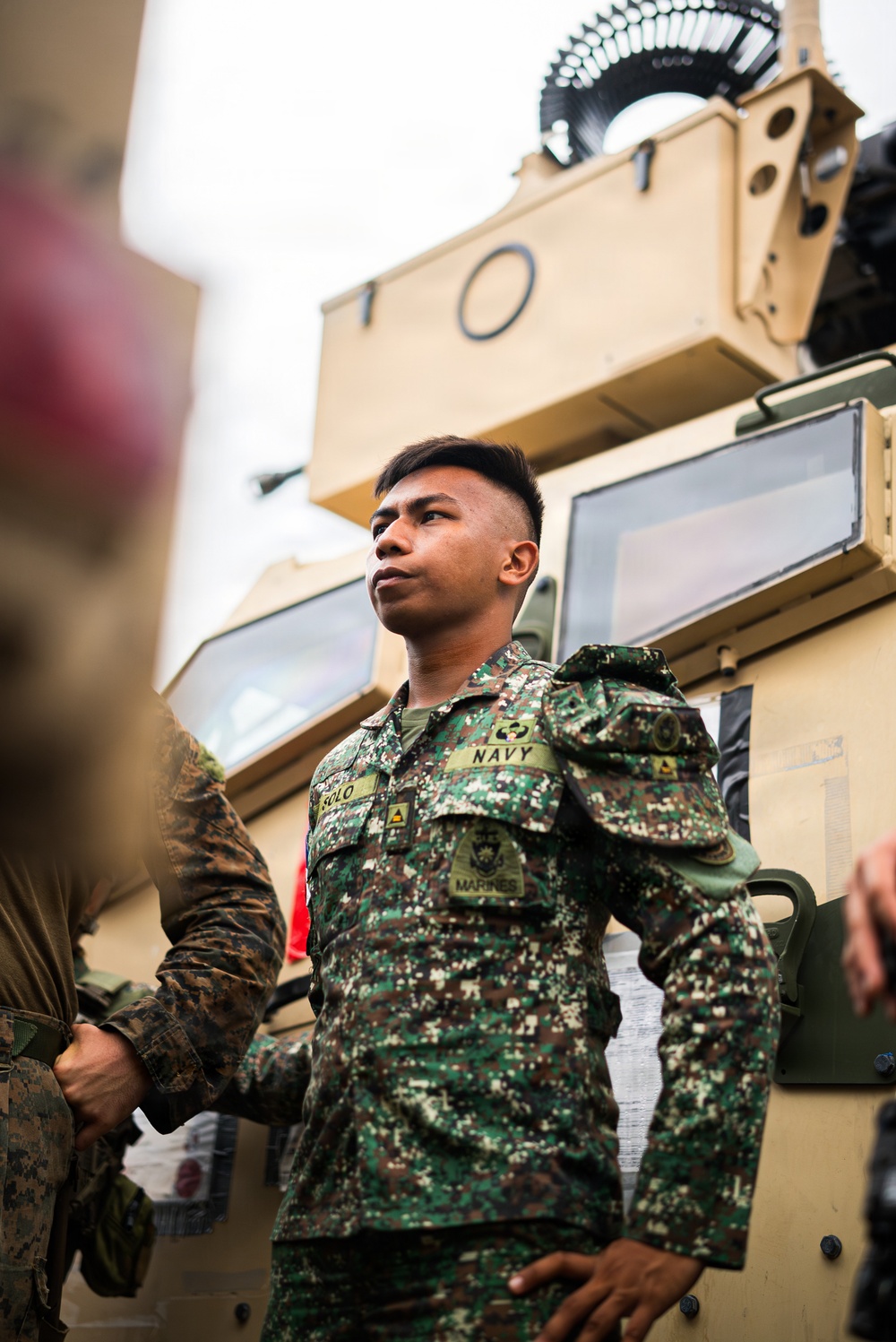 3rd Marine Littoral Regiment, Philippine marines conduct MADIS familiarization training during KAMANDAG 10