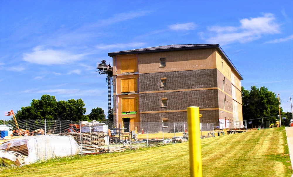 June 2026 Update: Construction progress continues on Fort McCoy’s $55.75 Million Collective Training Officers Quarters Project