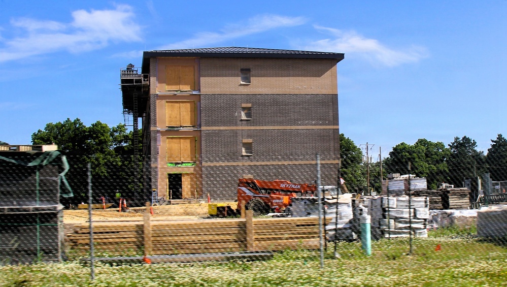 June 2026 Update: Construction progress continues on Fort McCoy’s $55.75 Million Collective Training Officers Quarters Project