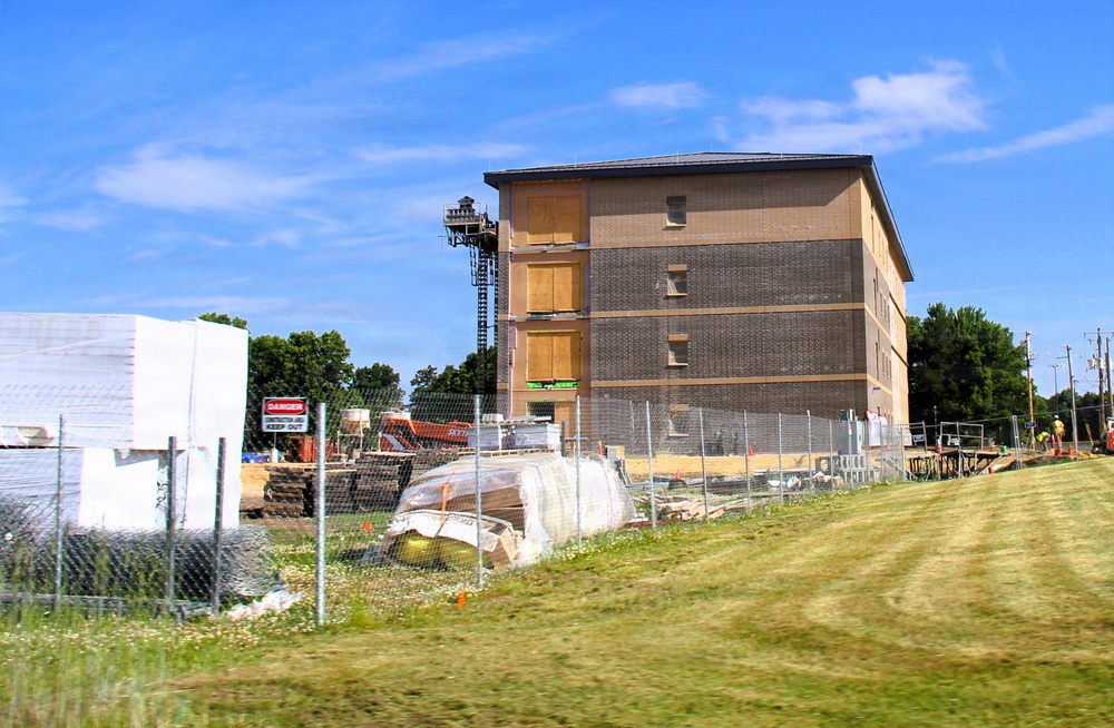 June 2026 Update: Construction progress continues on Fort McCoy’s $55.75 Million Collective Training Officers Quarters Project