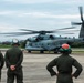 HMH-361 takes off from JGSDF Camp Metabaru