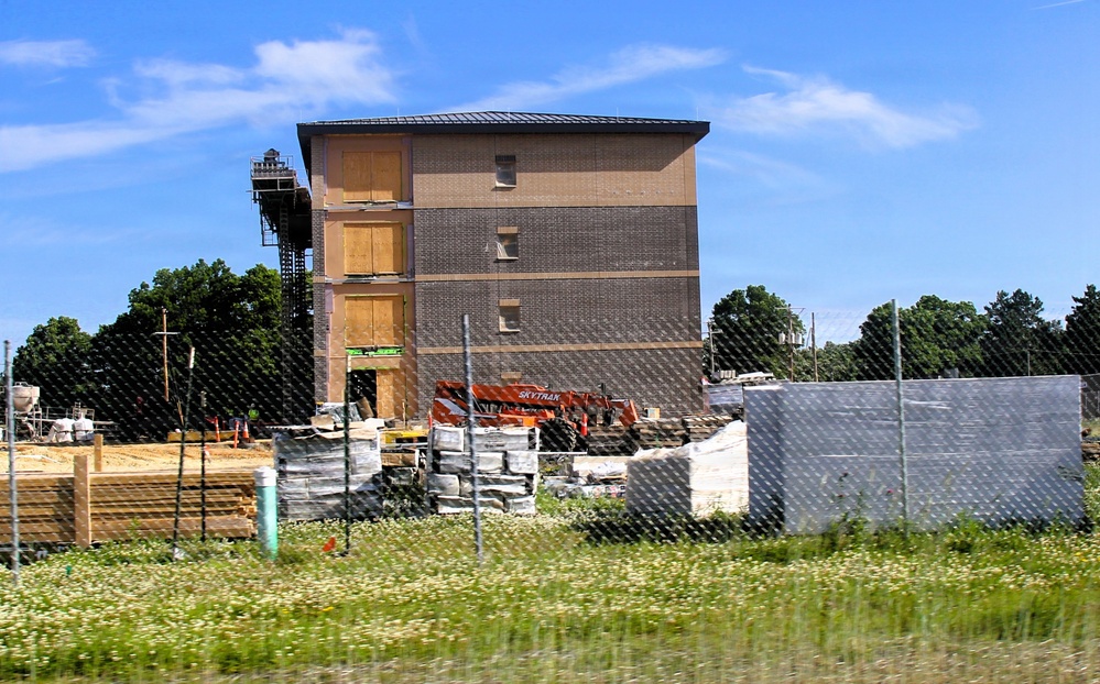 June 2026 Update: Construction progress continues on Fort McCoy’s $55.75 Million Collective Training Officers Quarters Project