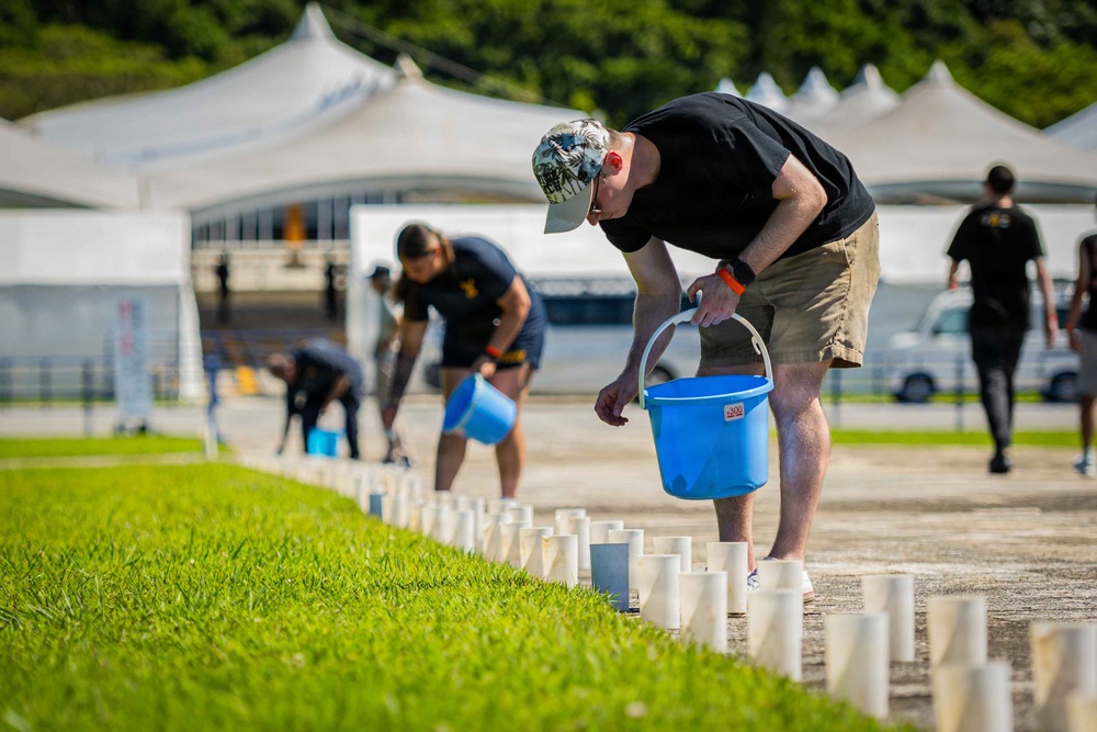 Okinawa Peace Memorial Park Candle Lighting