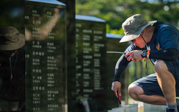 Okinawa Peace Memorial Park Candle Lighting