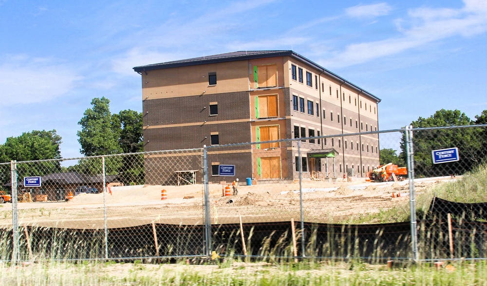 June 2026 Update: Construction progress continues on Fort McCoy’s $55.75 Million Collective Training Officers Quarters Project