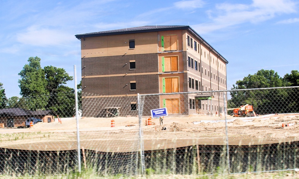 June 2026 Update: Construction progress continues on Fort McCoy’s $55.75 Million Collective Training Officers Quarters Project