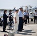 Vice Adm. Joseph Buzzella visits USCGC Midgett in Yokohama, Japan