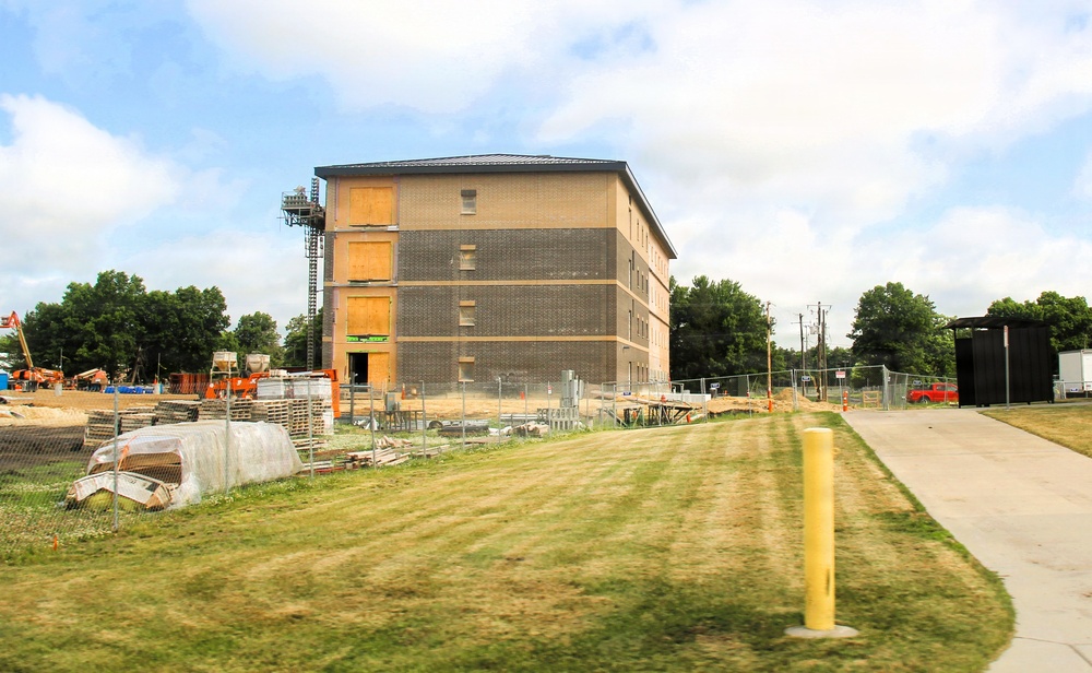 June 2026 Update: Construction progress continues on Fort McCoy’s $55.75 Million Collective Training Officers Quarters Project