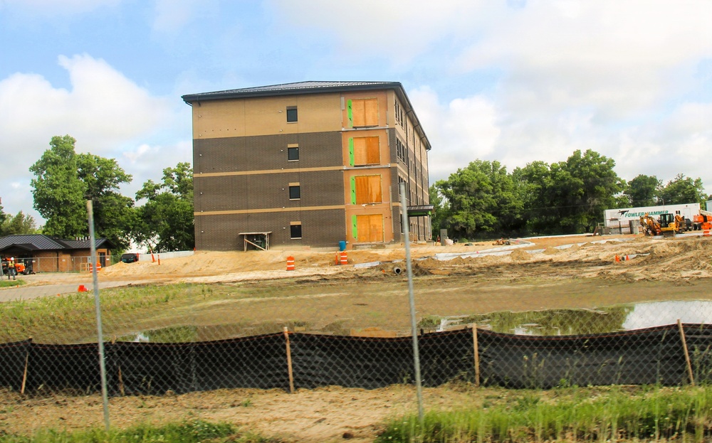 June 2026 Update: Construction progress continues on Fort McCoy’s $55.75 Million Collective Training Officers Quarters Project